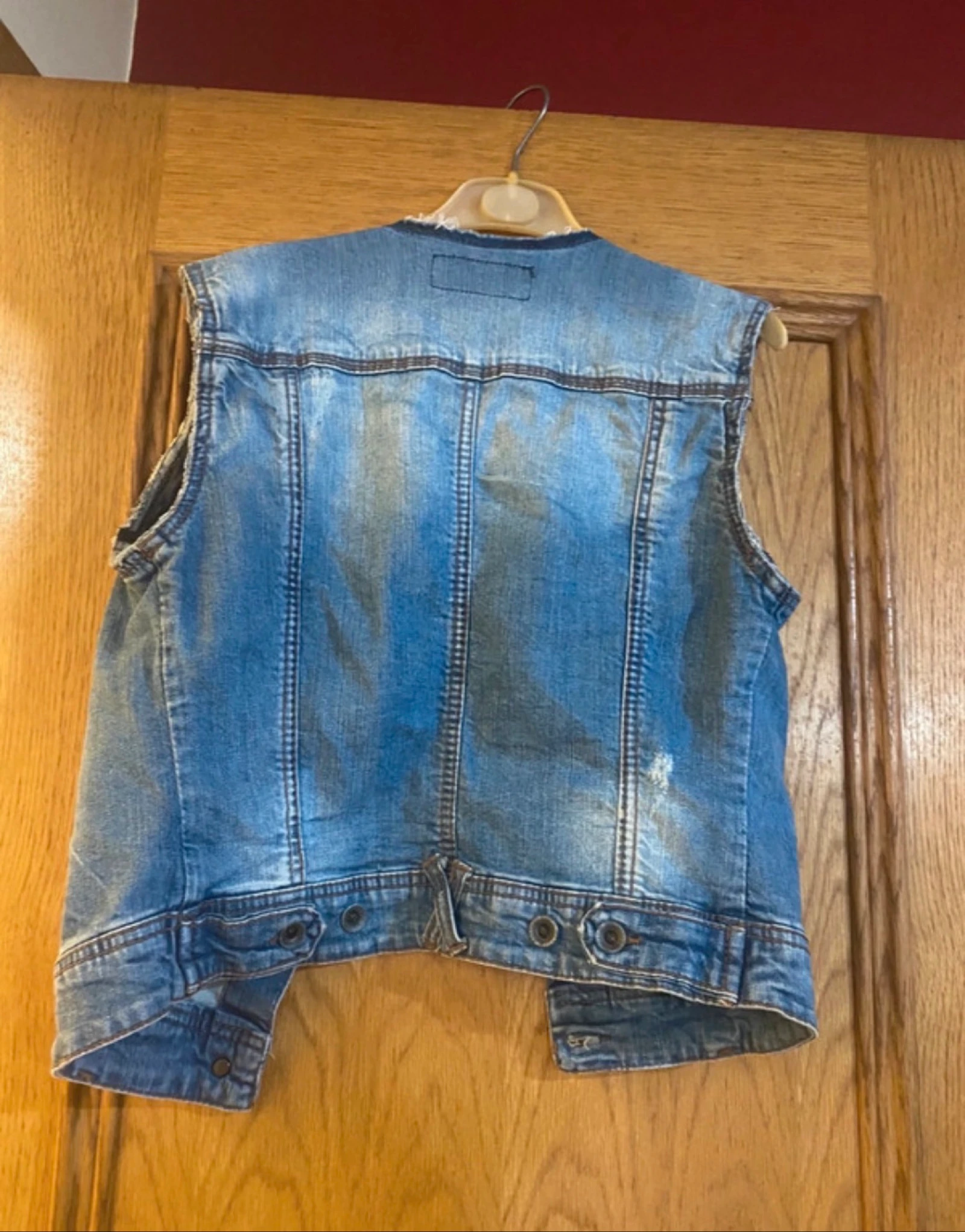 Stradivarius denim vest – photo 4